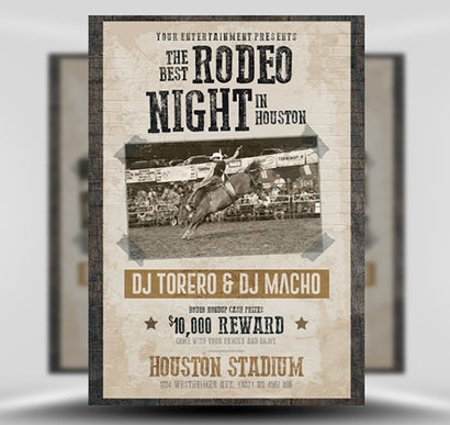 Rodeo Night Flyer 1