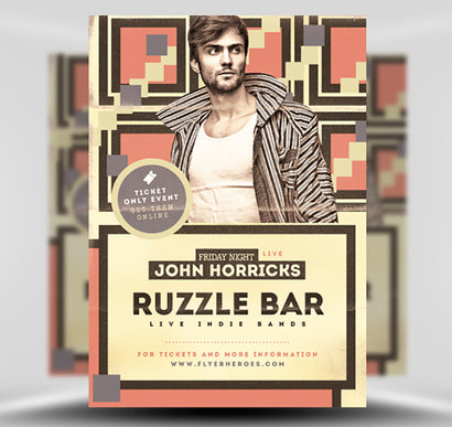 Ruzzle Indie Flyer 1