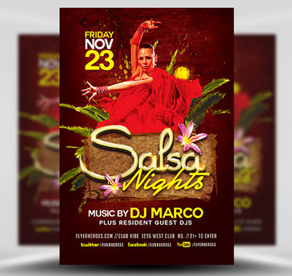 Salsa Nights Flyer 1