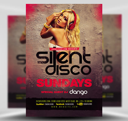 Silent Disco V1 1 Flyer