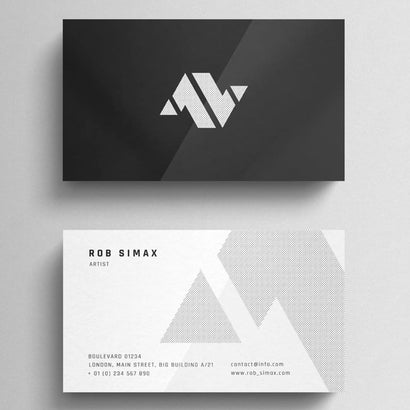 Slash Minimal Business Card