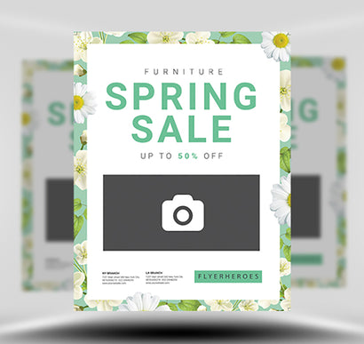 Spring Furniture Sale Flyer 1
