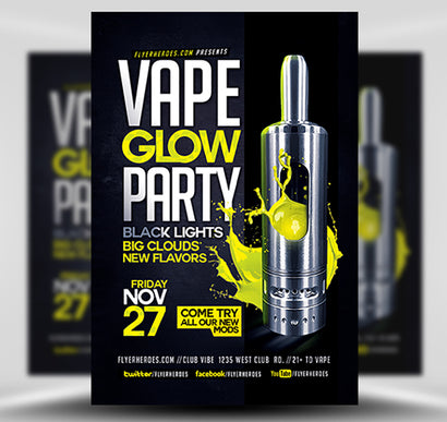 Vape Glow Flyer 1