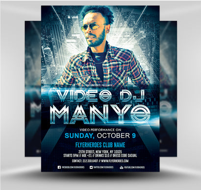 Video Dj Flyer 4 1