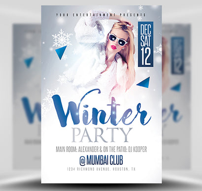Winter Party Flyer 1