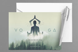 Yoga Postcard