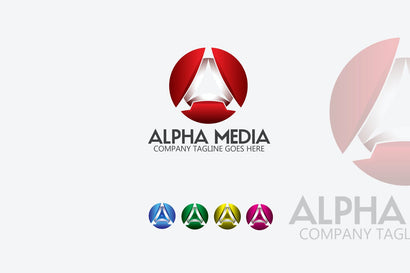 AlphaMedia Logo